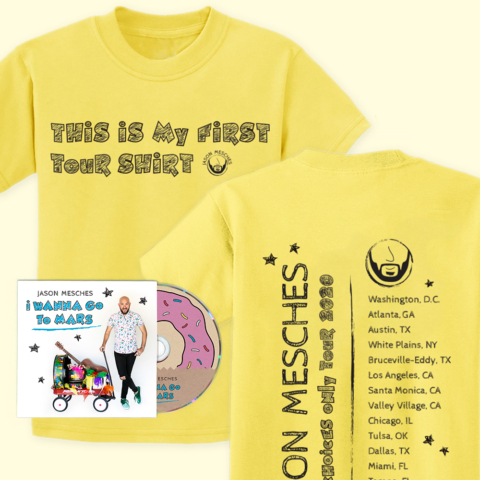 I Wanna Go To Mars CD + Tour Shirt (February 2020)